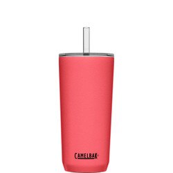 CamelBak Logo Straw Tumbler 20oz in Wild Strawberry